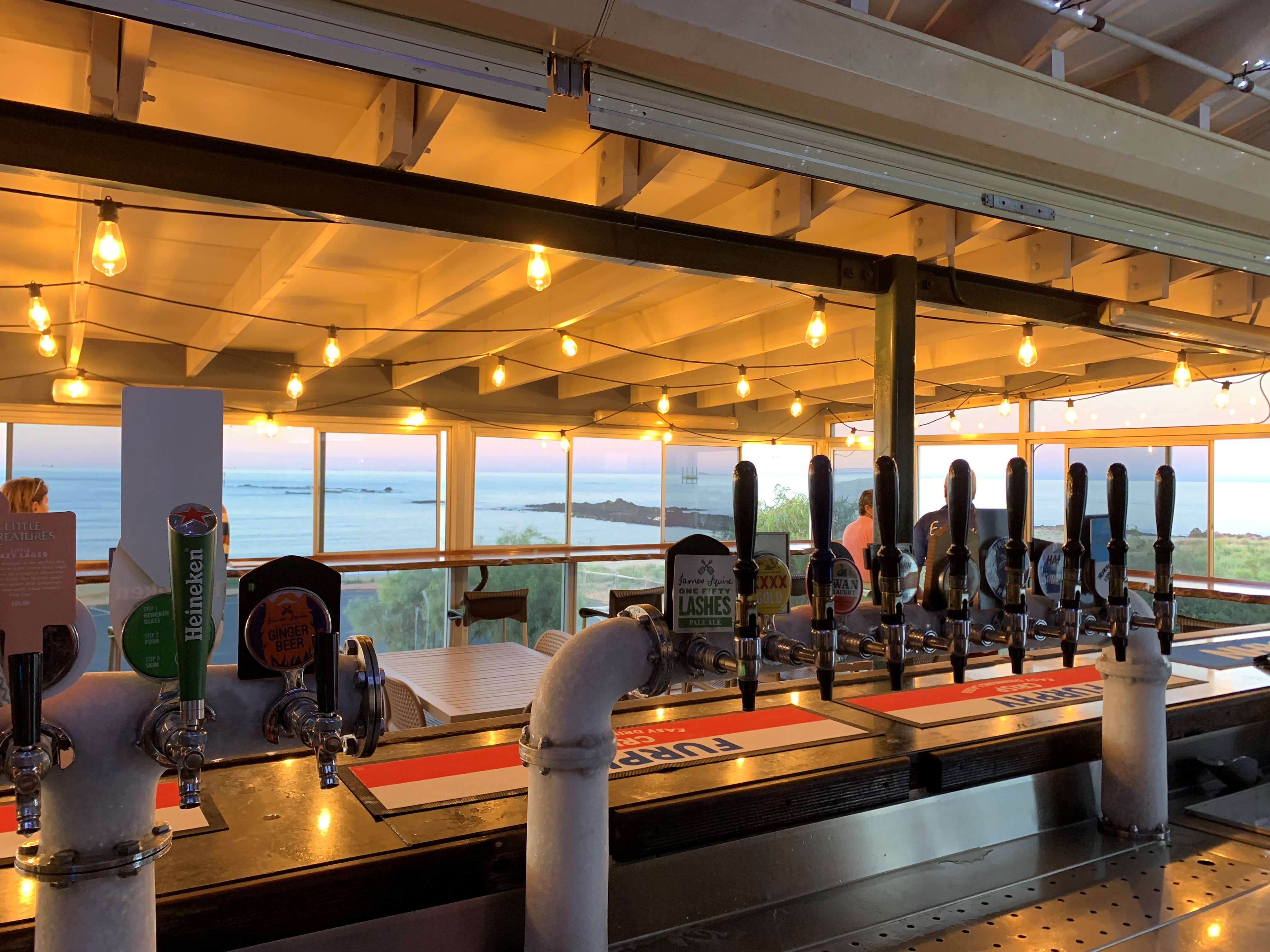 Front bar and Ocean Views